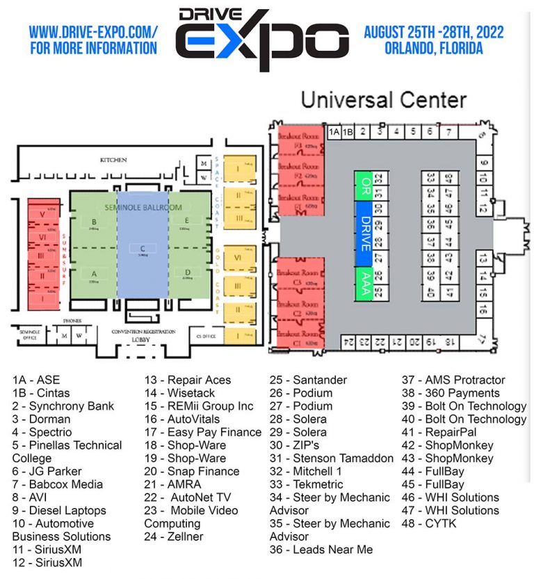 Info Floorplan DRIVE EXPO